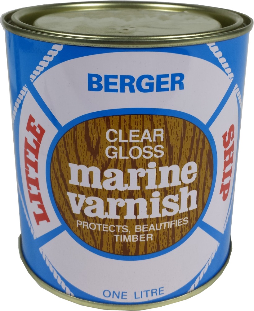 BERGER 1L VARNISH CLEAR/MATT PAINT